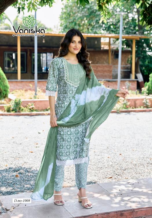 Vaniska cotton culture vol 1 cotton batik print kurti manufacturer