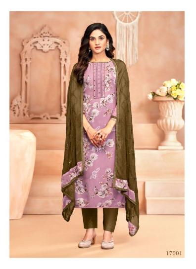 Vishnu libbas georgette brasso wholesale dress material online