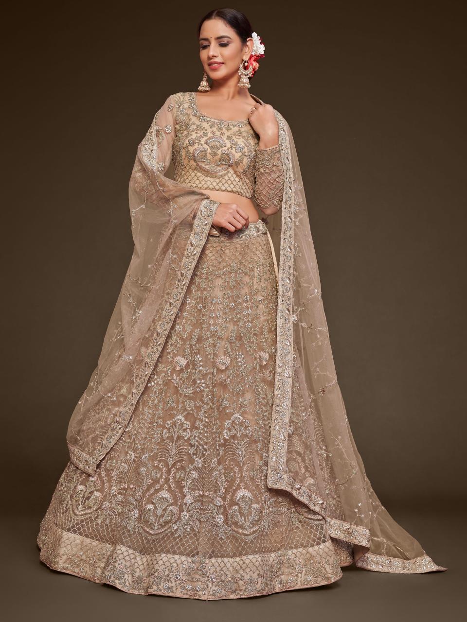 Zeel Clothing 7908 Net Lehenga choli sets wholesale