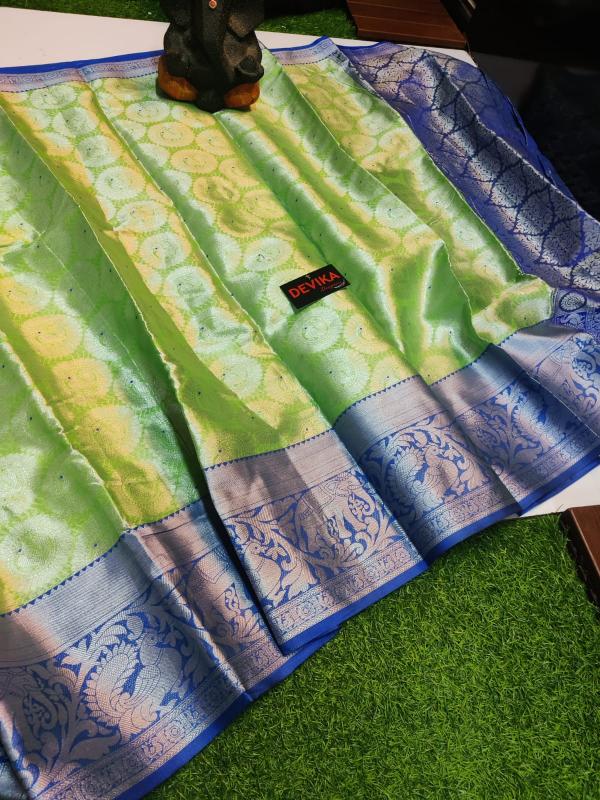Aashadam special sagun-vol-4 soft mersadise kora fabric surat wholesale saree market