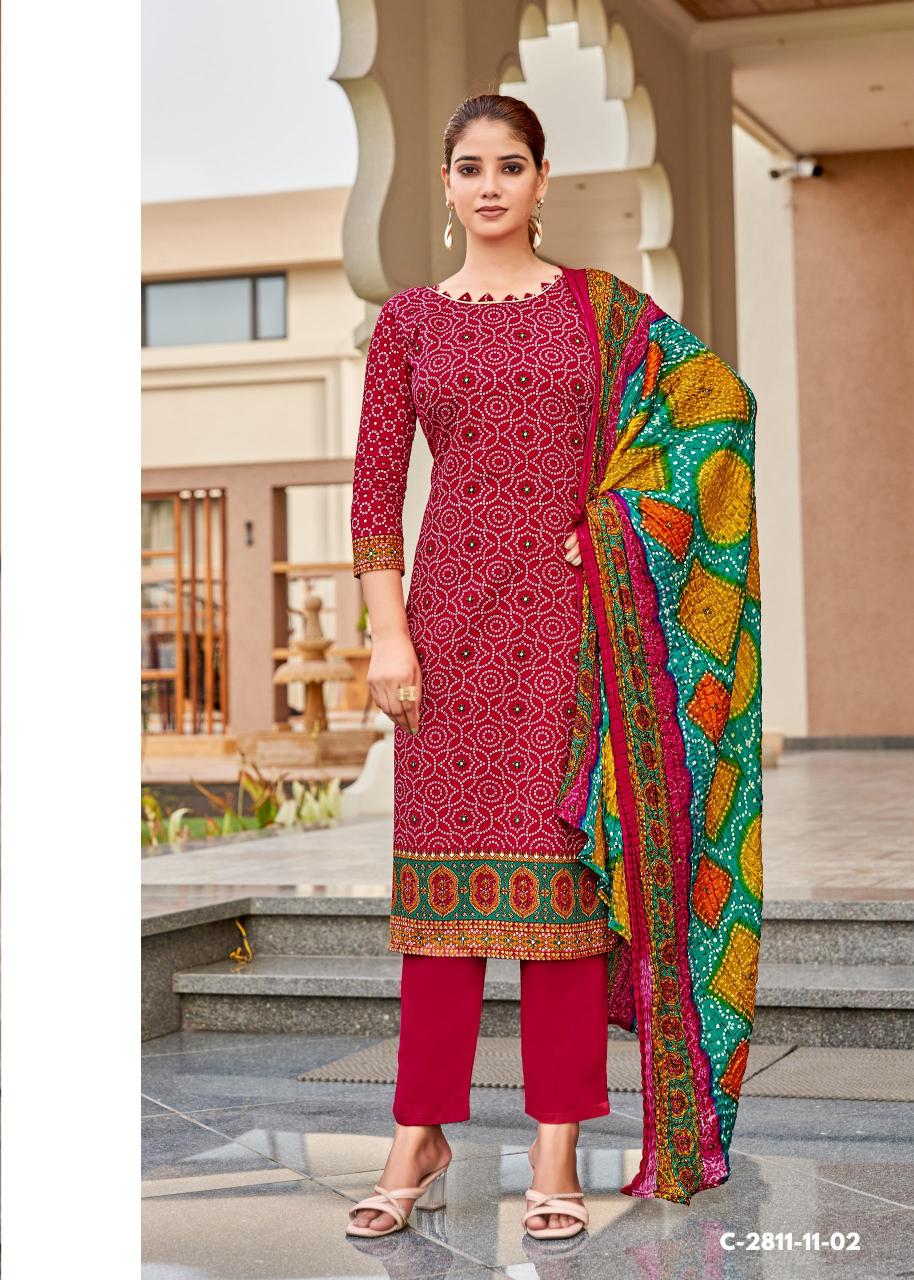 Alok suit nayan 7 zam digital print designer dress material india