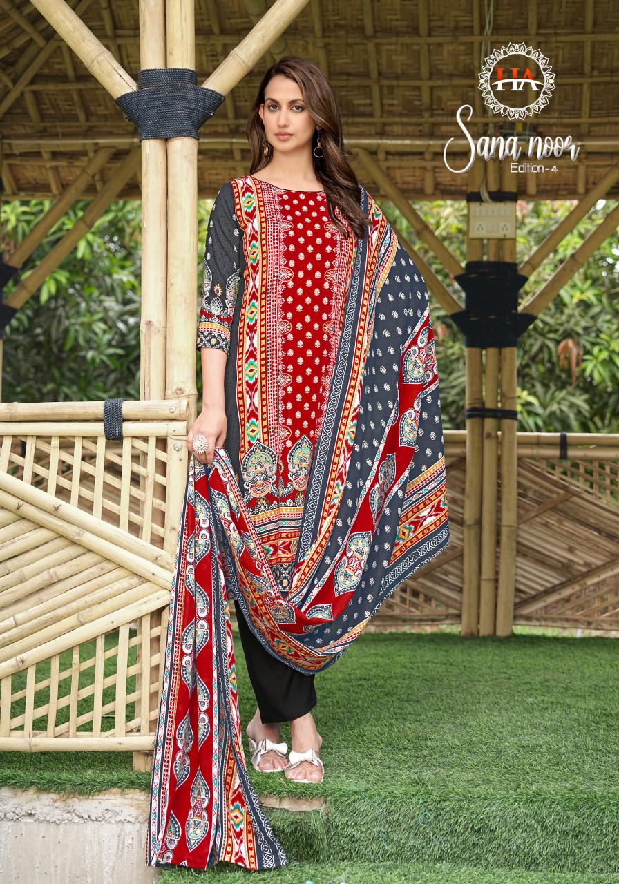 Alok suit sana noor 4 viscose reyon print ladies dress material wholesale market in india