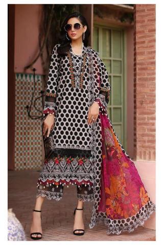Alzohaib parisa catalog pure cotton print designer dress material online india