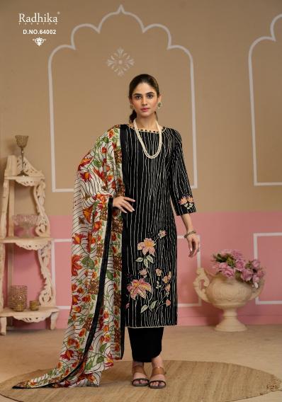 Azara alaika lawn cotton designer print indian ethnic dress materials