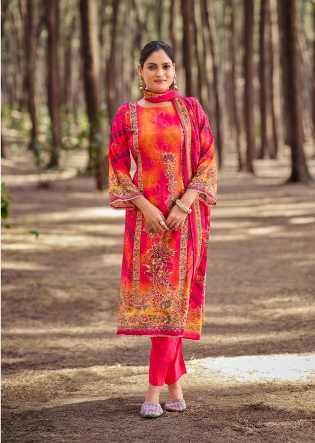 Belliza designer studio shabnam viscose muslin digital print wholesale market in mumbai for dress materials