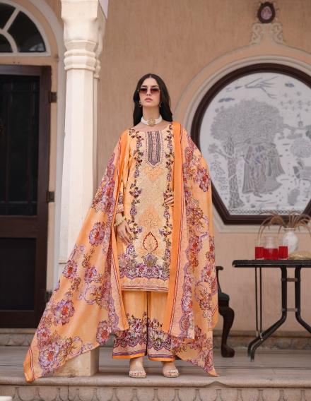Belliza designer studio shaheen vol 5 rayon digital print surat dress material wholesale market online