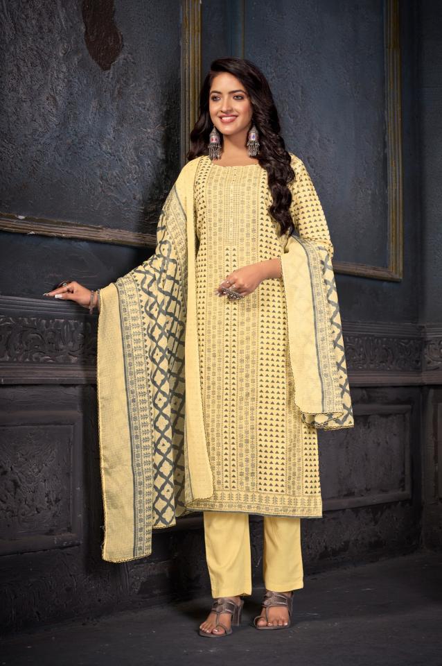 Bipson prints shibori 2573 cotton print ahmedabad dress material wholesale market