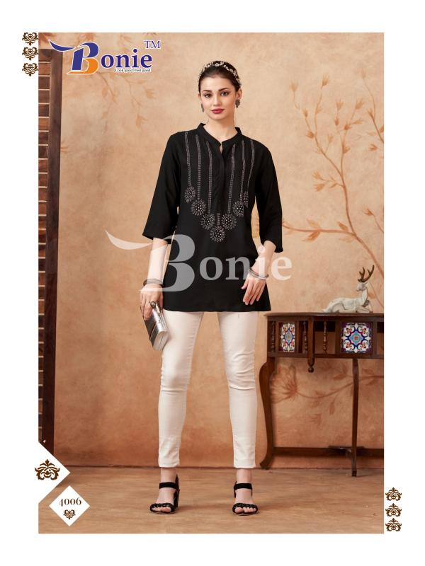 Bonie berkha vol 4 amzaing rayon short top designer kurti suppliers in india