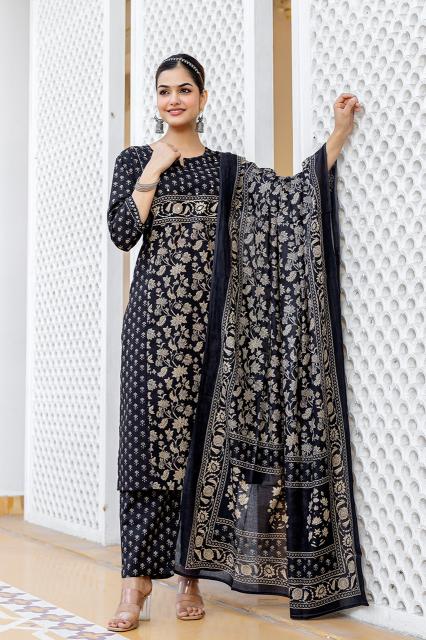 Designer farida gupta fine discharge cotton wholesale kurti manufacturers