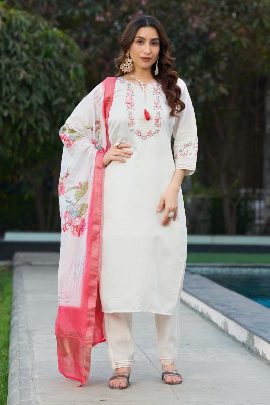 Diva 115 viscose silk top bottom dupatta kurtis manufacturer