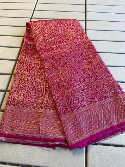 Elegance classic banarasi khadi silk jaal ethnic saree online shopping india