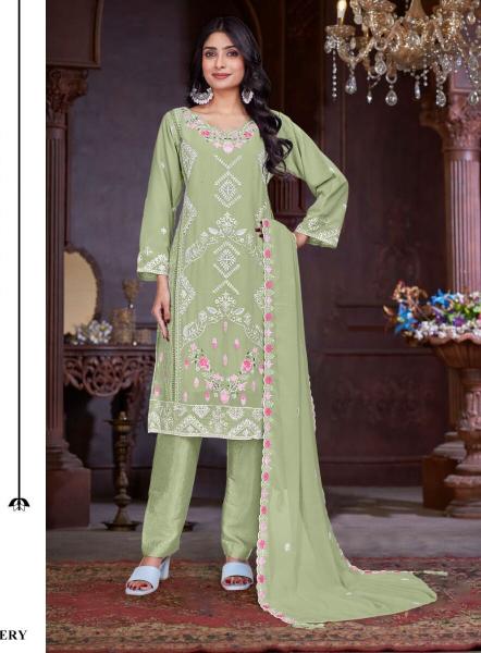 Florent d.no-1037 georgette embroidered buy indian dress material 