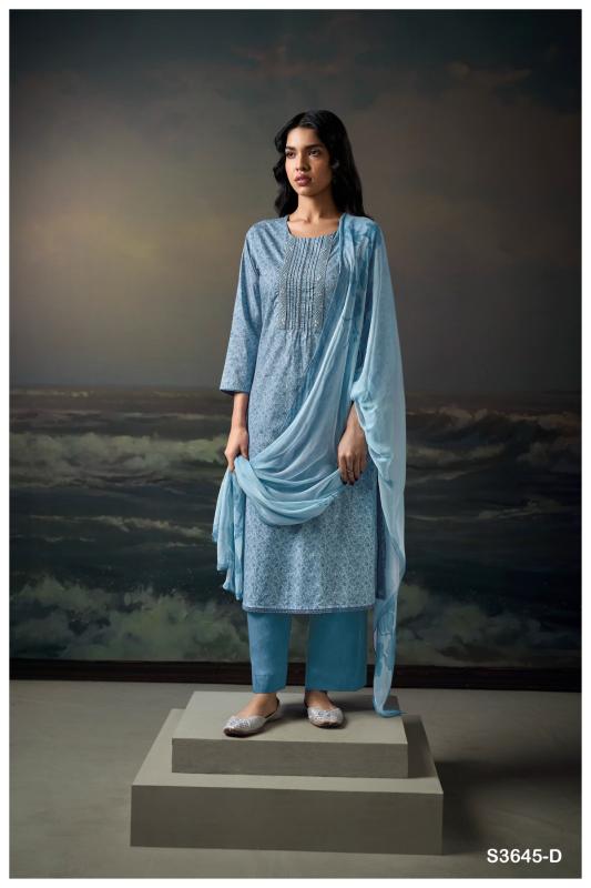 Ganga nivara 3645 catalog cotton printed aurelia dress material online shopping india