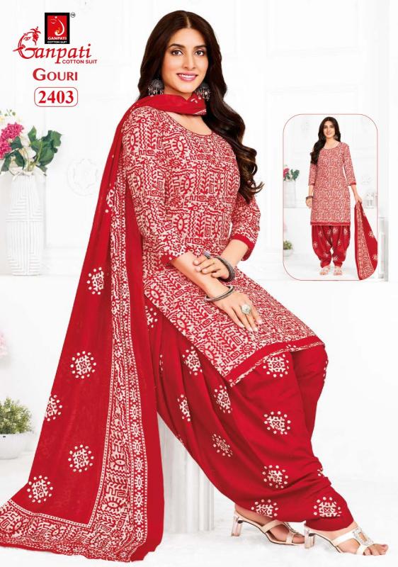 Ganpati gouri vol-10 cotton printed wholesale market in mumbai for dress materials