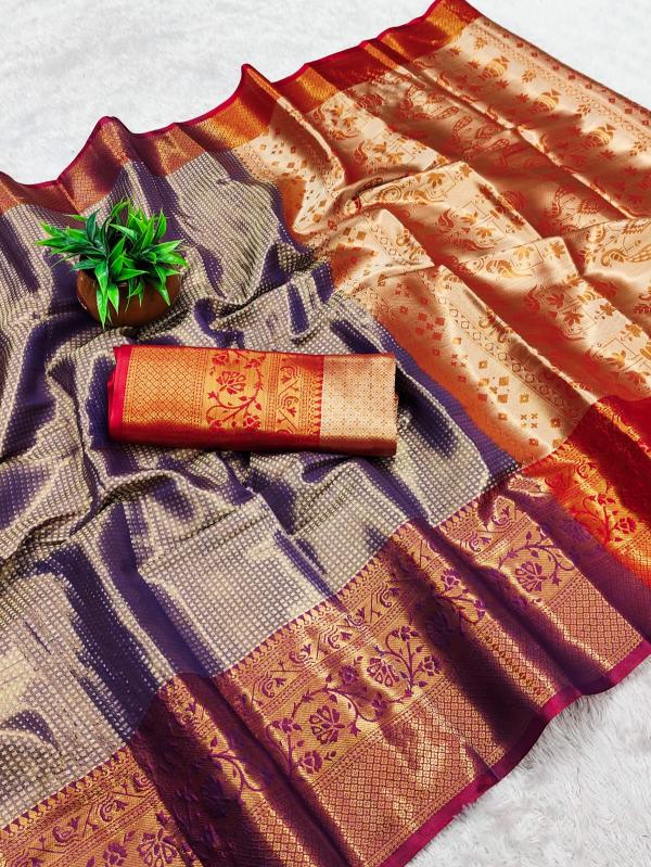 GC soft banarasi silk designer saree online india