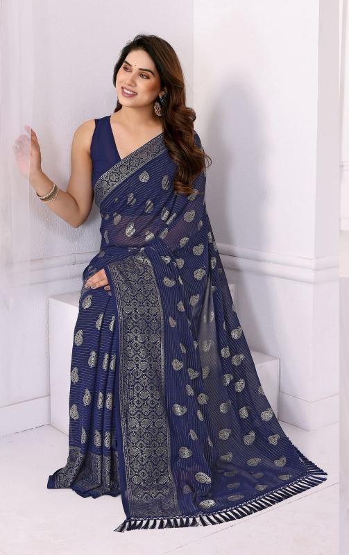 GC soft georgette best online saree shopping sites in india