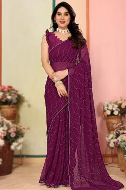 GC soft georgette silk sarees amazon india