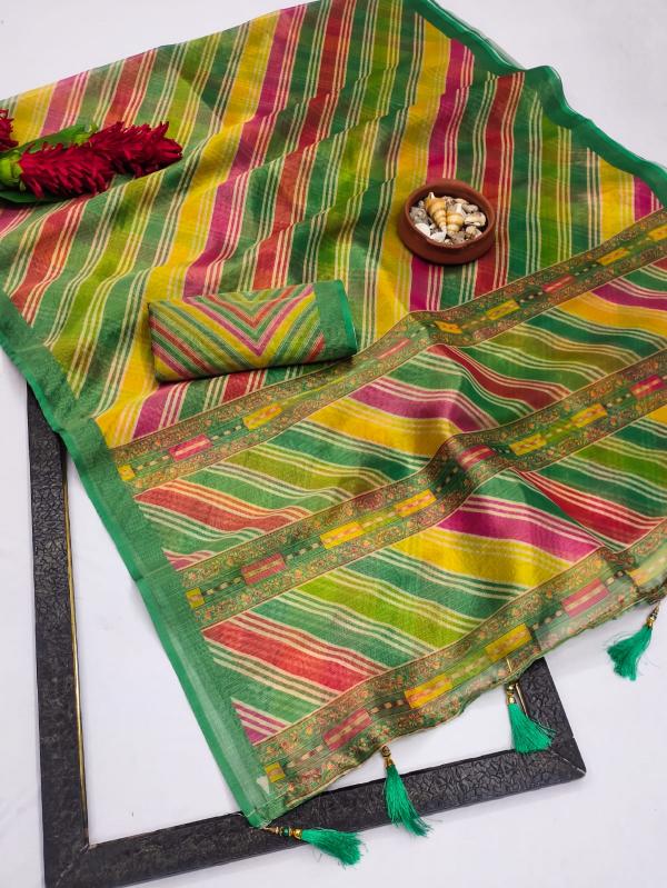 GC soft jacquard digital print indian saree online