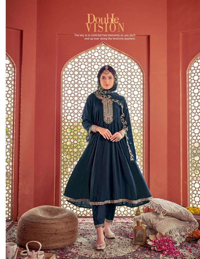 Isavasyam corporation mugal vol-01 georgette shimmer 3 pcs Kurti patterns in India