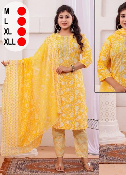 Jaipur straight 3 pcs cotton kurti price in India