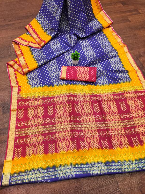 JBC - ASHIKA pure mulmul cotton trendy indian saree