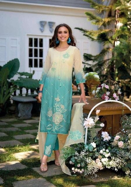 Kailee fashion suroor pure cotton 3 pcs kurti designs for women in India