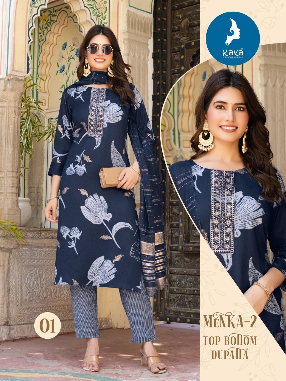 Kaya kurti menka 2 capsul print straight wholesale premium clothing