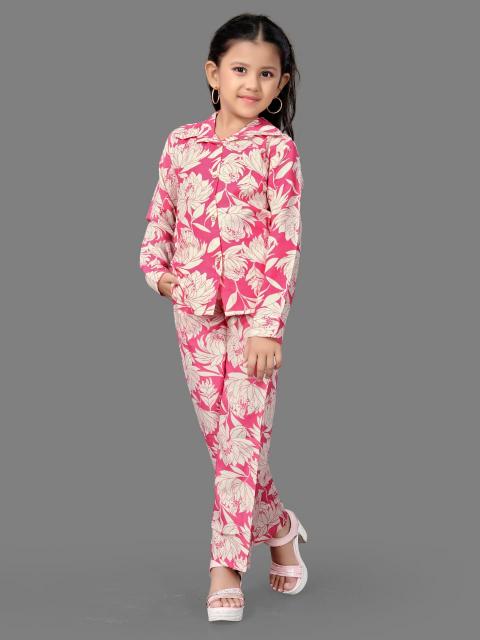 Kids vol 1heavy rayon print coord set for kids wholesale kurti manufacturers