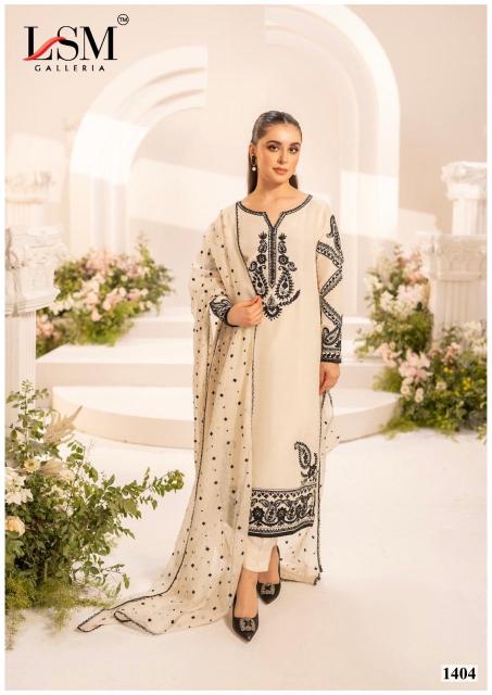 LSM parian dream vol-14 karachi lawn cotton ladies dress material wholesale market in india