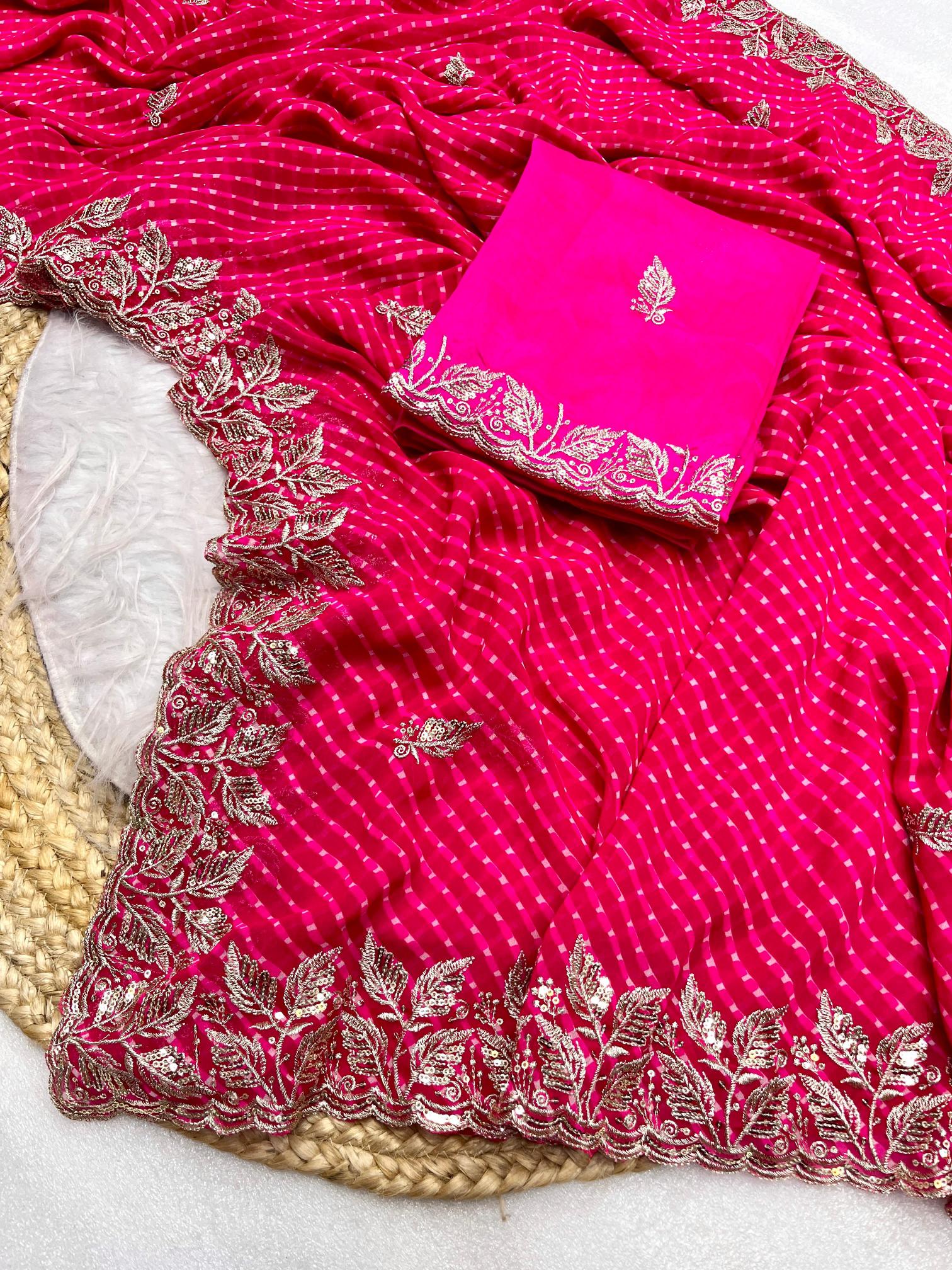 Mahaveer silks soft georgette muthda silk saree manufacturers and suppliers