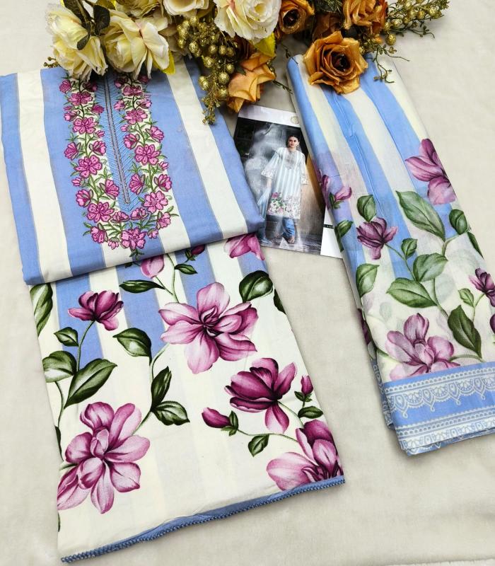 Meraki nisanka jam satin cotton dress materials online india
