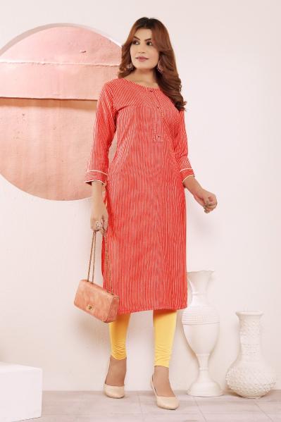 Moksh International star Vol-2 viscose maslin print indian kurtis clothing