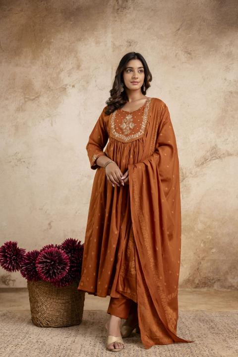 Mul cotton with lining attached top bottom dupatta designer kurti manufacturer