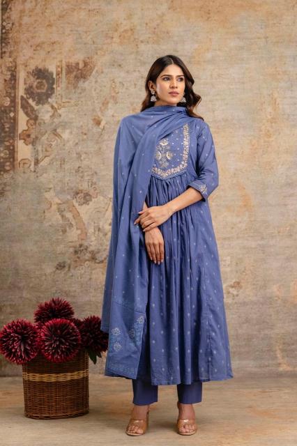 Mul cotton with lining top bottom dupatta premium kurti manufacturer