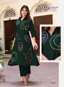 Mystic9 yamini vol 1 vertican a-line coord set amazon india kurtis