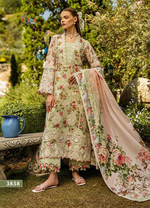 Ombre chikankari collection vol 2 cotton print indian dress material online usa