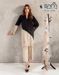 Pakistani georgette top pant dupatta suit manufacturer kurti