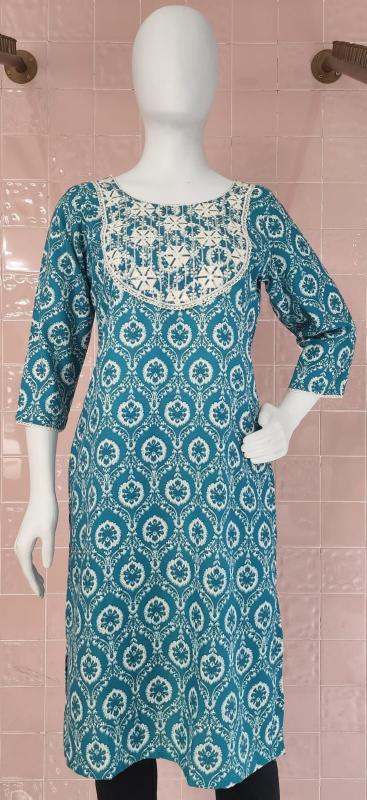 Palak rayon direct manufacturer of kurtis