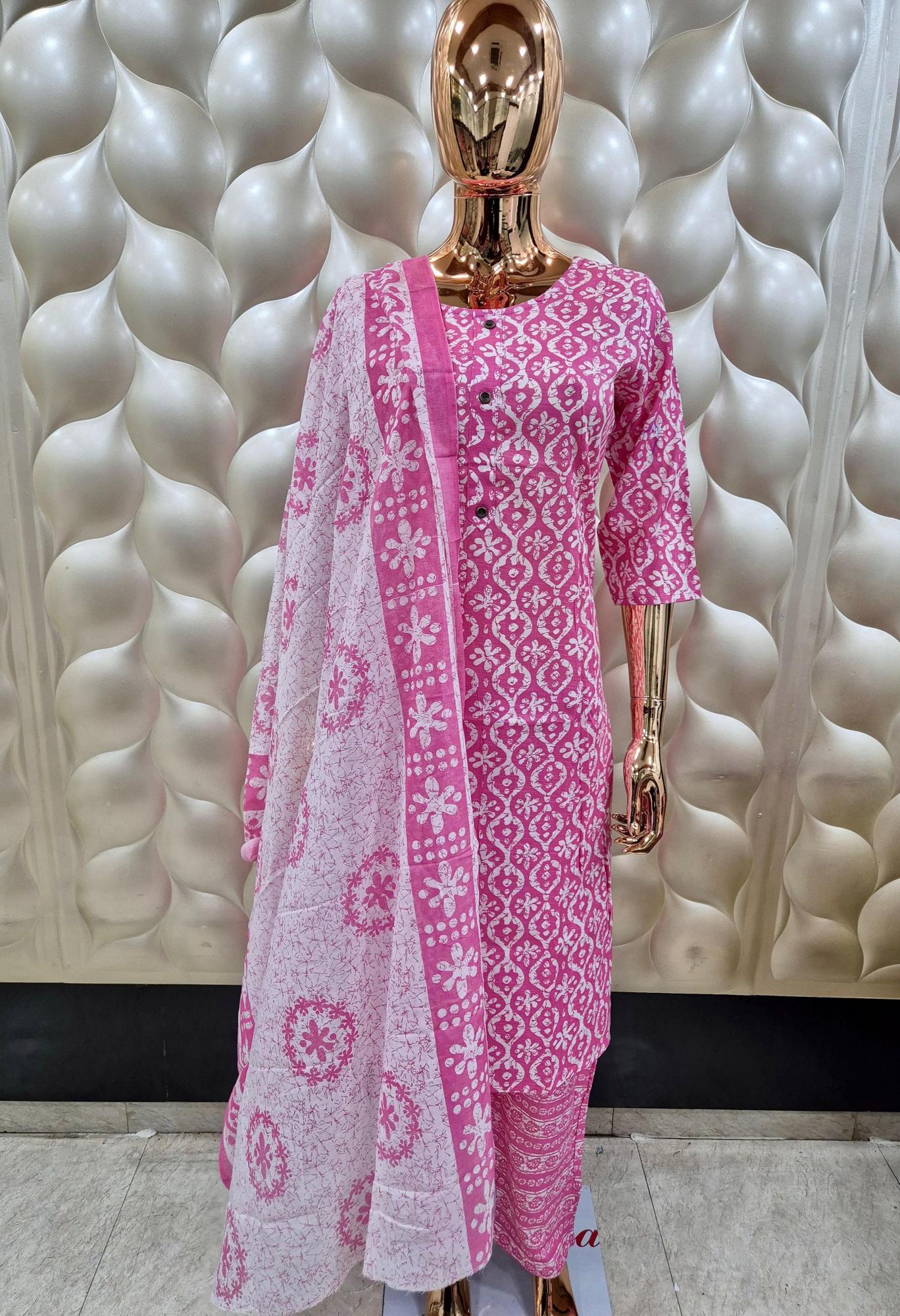 Pirohi radha cotton print straight cut fab india kurtis dubai