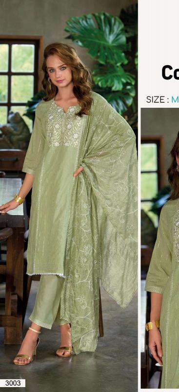 Poonam designer cotton sali vol-03 camric cotton 3 pcs buy kurtis online India        
