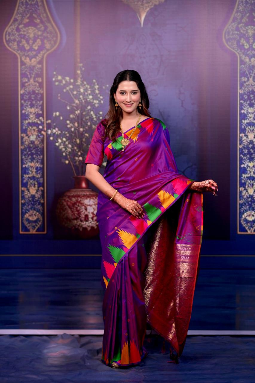 Ragini vol 3 soft silk premium two tone fabric sarees surat wholesale