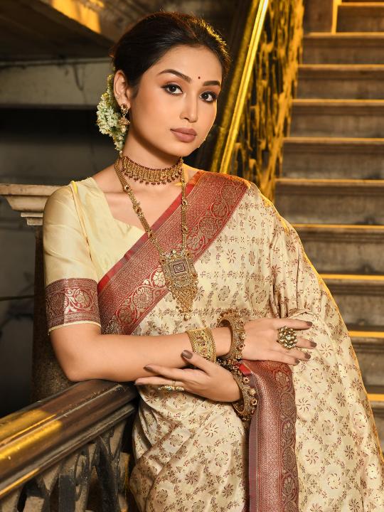 RAJVASTRA by astita fancy designer BANARASI SILK fabric saree wholesale with Fancy latkan 