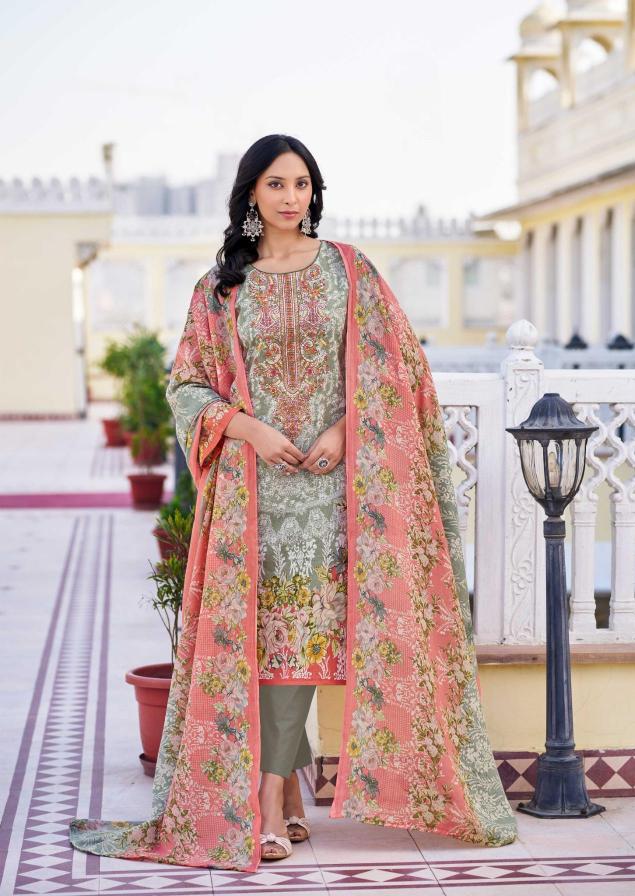 Riaz arts riaz musafir 26 karachi lawn digital print wholesale dress material online