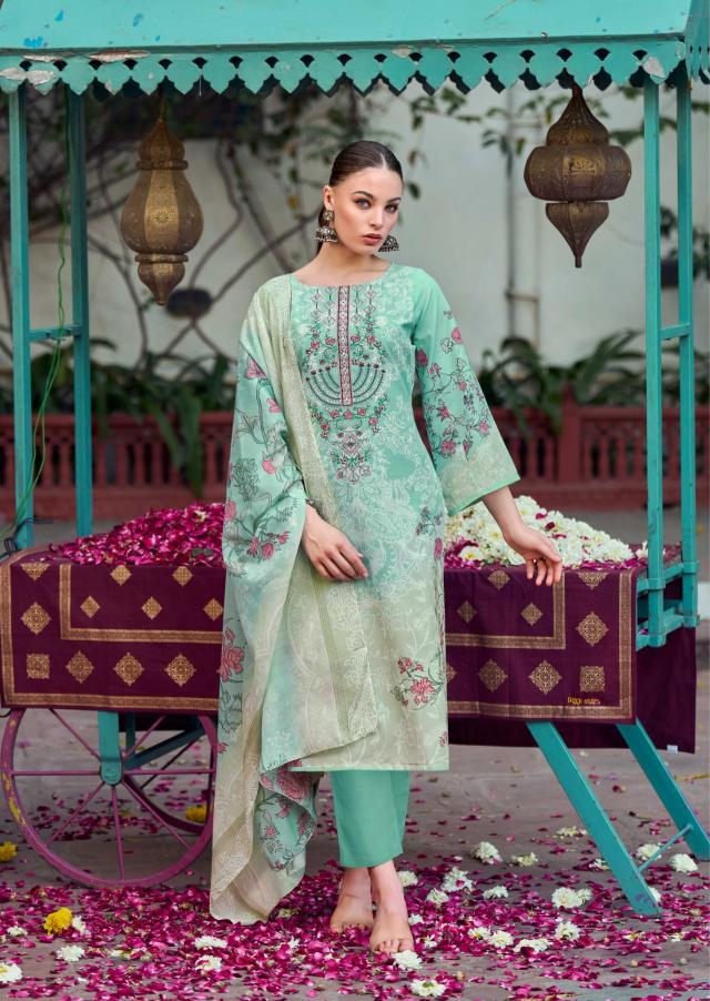 Romani needle wonder soft cotton digital style print dress materials wholesale