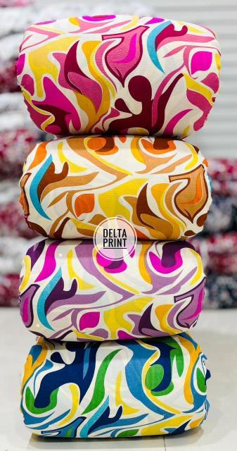 Sajni Delta print fabric manufacturers in Surat