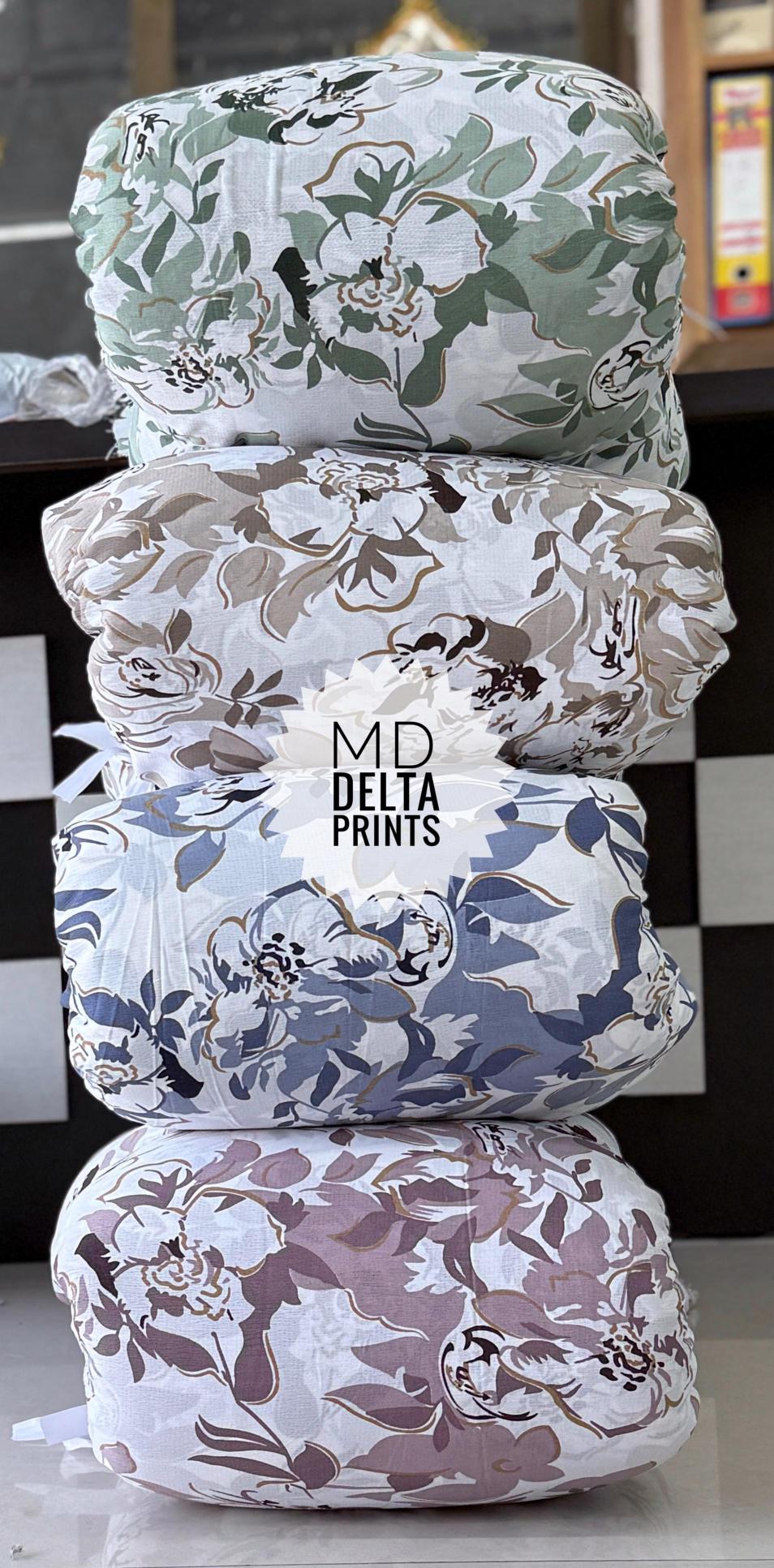 Sajni delta print Jacquard fabric wholesale India