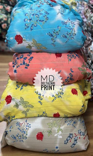 Sajni delta print Mumbai fabric market