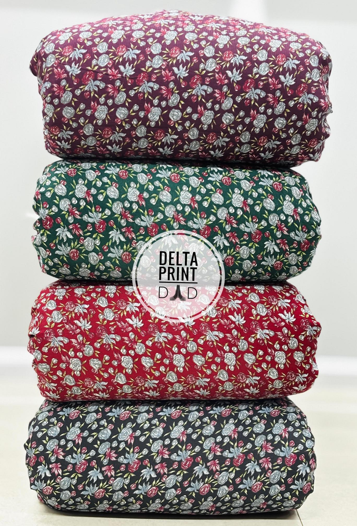 Sajni delta Print Surat wholesale fabric market