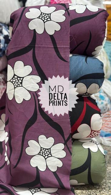 Sajni delta print Wholesale linen fabric India