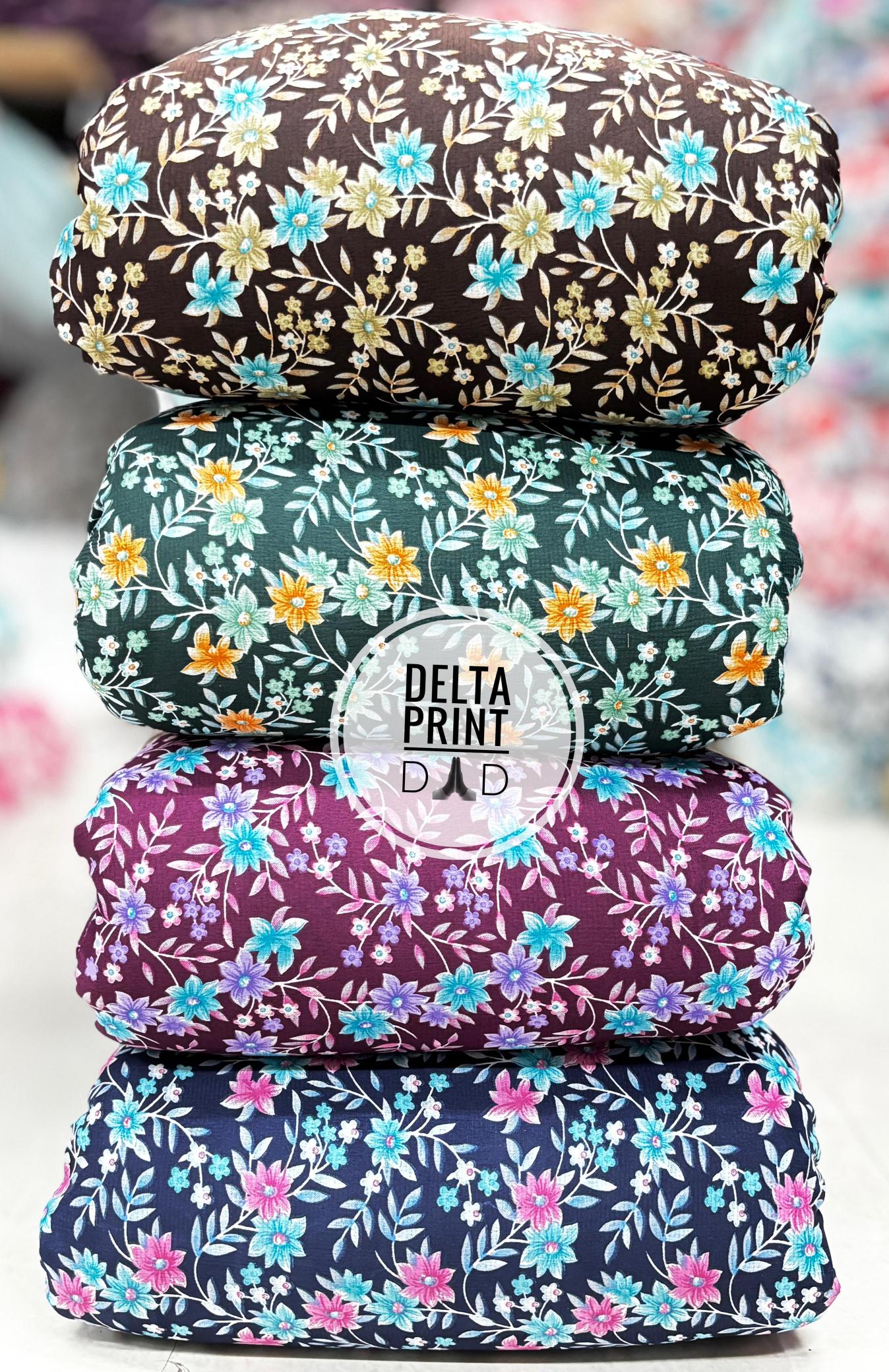Sajni delta print Wholesale textile fabrics market in Delhi
